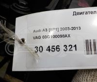 Контрактный (б/у) двигатель BKD (03G100098AX) для AUDI, MITSUBISHI, SEAT, SKODA, VOLKSWAGEN - 2л., 140 л.с., Дизель